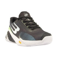 Zapatillas Bullpadel Paquito Navarro Hack Vibram 24I Negro Verde  Oferta + Barato