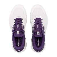 Tênis femininos da Head Motion Team 1.5 Padel White Purple