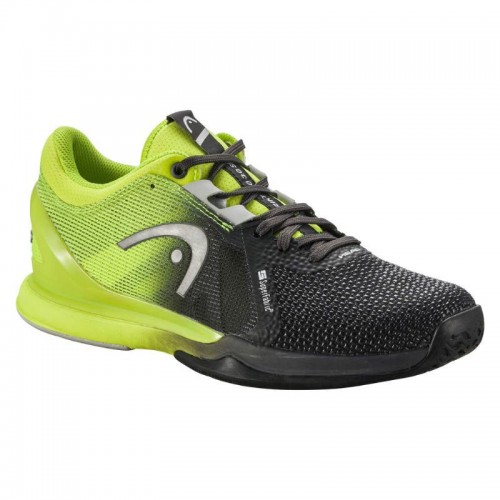 Zapatillas Head Sprint Pro 3.0 SF Negro Lima Mujer Zapatillas Head Sprint Pro 3.0 SF Negro Lima Mujer