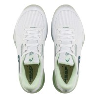 Head Sprint Pro 4.0 White Green Women''s Sneakers  Offer + Cheap