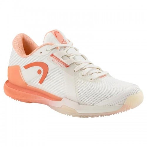 Zapatillas Head Sprint Pro 4.0 Padel Blanco Coral Mujer Zapatillas Head Sprint Pro 4.0 Padel Blanco Coral Mujer