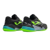 Tênis Joma Roland 2601 Pretos Fluorescentes Amarelos