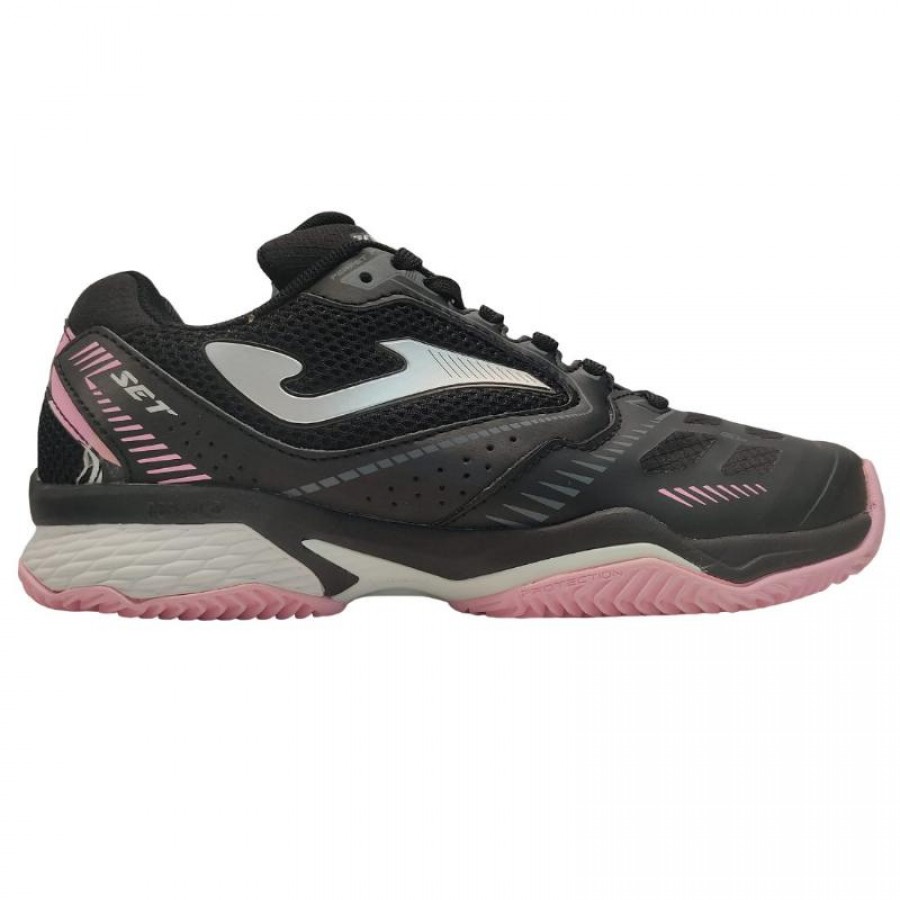 Zapatillas Joma Set 2101 Negro Rosa Mujer  Oferta + Barato