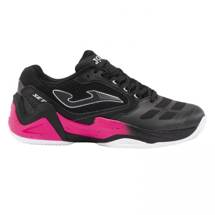 Joma Set 2401 Noir Fuchsia Baskets Femme  Offre - Pas cher