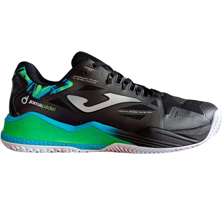 Zapatillas Joma Spin 2501 Negro  Oferta + Barato