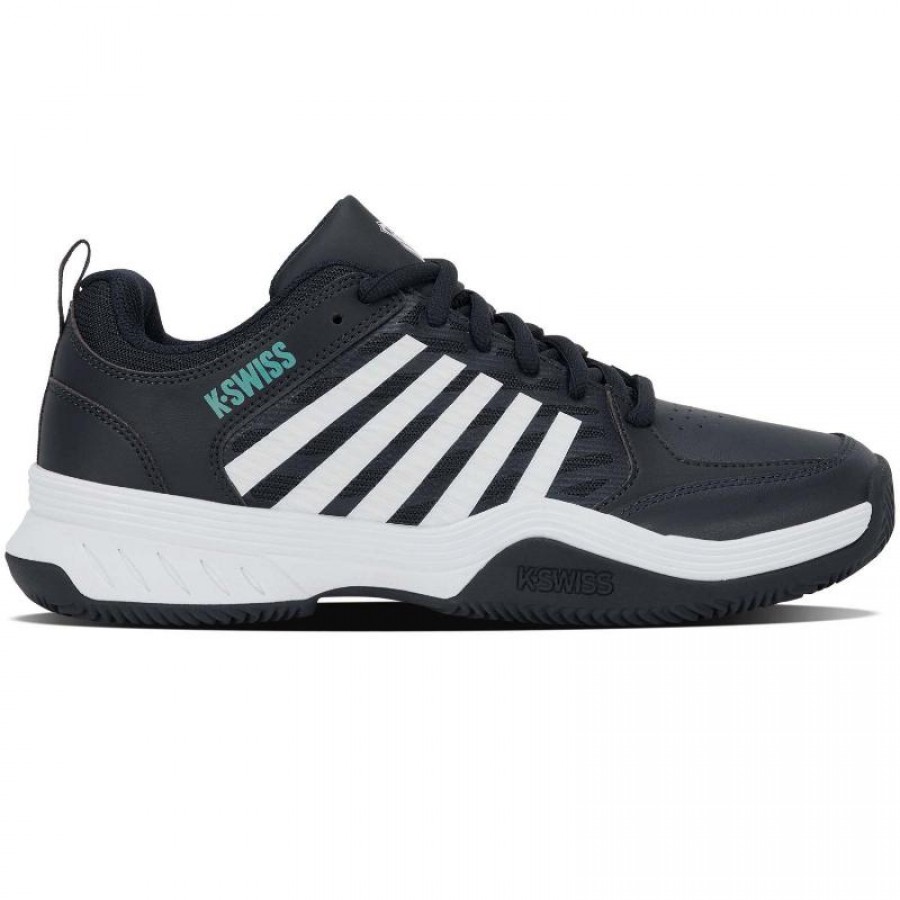 Zapatillas Kswiss Court Express 2 Clay Carbon Blanco