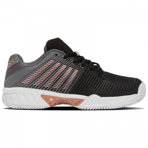 Zapatillas Kswiss Express Light 2 HB Negro Gris Rosa Mujer Zapatillas Kswiss Express Light 2 HB Negro Gris Rosa Mujer