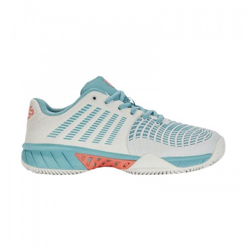 Kswiss Express Light 3 HB White Turquoise Women''s Sneakers Kswiss Express Light 3 HB White Turquoise Women''s Sneakers