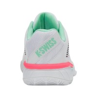 Tênis Kswiss Express Light 3 HB Clay Branco Menta Rosa Feminino