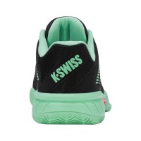 Tênis Feminino Kswiss Express Light 3 HB Clay Preto Menta Rosa
