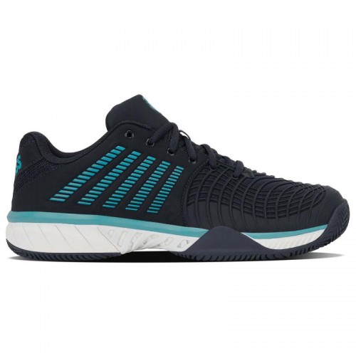 Zapatillas de Padel Kswiss Express Light 3 HB Clay Negro Turquesa
