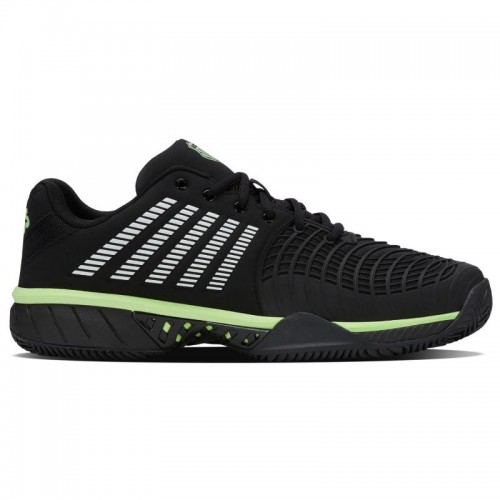 Zapatillas Kswiss Express Light 3 HB Clay Negro Verde Neon Zapatillas Kswiss Express Light 3 HB Clay Negro Verde Neon