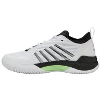 Zapatillas Kswiss Hypercourt Supreme 2 HB Clay Blanco Negro Verde  Oferta + Barato