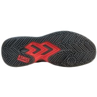 Kswiss Sanyo Ultra Court Padel Black Anthracite Red Sneakers  Offer + Cheap