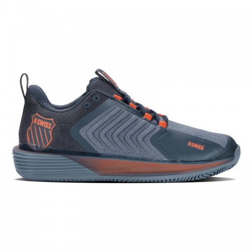 Kswiss Ultrashot 3 HB Shoes Blue Grey Kswiss Ultrashot 3 HB Shoes Blue Grey