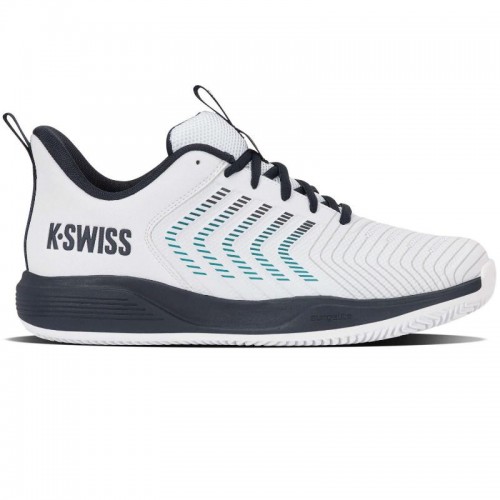 Zapatillas de Padel Kswiss Ultrashot Light Clay Blanco Carbon