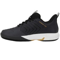 Zapatillas Kswiss Ultrashot Light Clay Negro Dorado