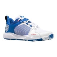 Kswiss Ultrashot Team White Blue Sneakers  Offer + Cheap
