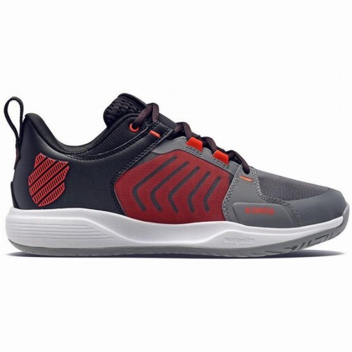 Zapatillas Kswiss Ultrashot Team Gris Negro Zapatillas Kswiss Ultrashot Team Gris Negro