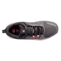 Kswiss Ultrashot Team Gray Pink Women''s Sneakers  Offer + Cheap