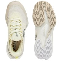 Zapatillas Lacoste AG-LT23 Lite Clay Blanco Amarillo Mujer  Oferta + Barato