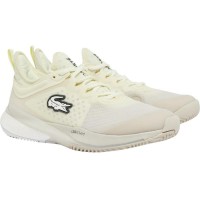 Zapatillas Lacoste AG-LT23 Lite Clay Blanco Amarillo Mujer  Oferta + Barato
