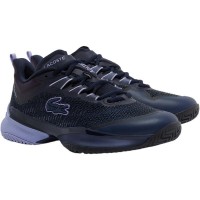 Lacoste AG-LT23 Ultra Navy Blue Purple Women''s Sneakers