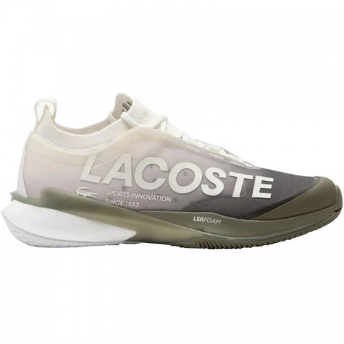 Zapatillas Lacoste AG-LT25 Lite Blanco Kaki Mujer Zapatillas Lacoste AG-LT25 Lite Blanco Kaki Mujer