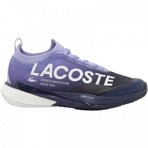 Zapatillas Lacoste AG-LT25 Lite Clay Purpura Azul Marino Mujer Zapatillas Lacoste AG-LT25 Lite Clay Purpura Azul Marino Mujer