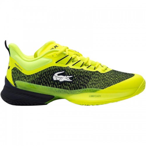 Lacoste Daniil Medvedev AG-LT23 Ultra Yellow Navy Blue Sneakers