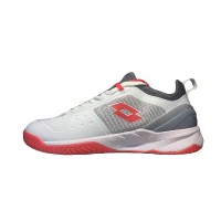 Sneakers Lotto Mirage 200 Bianco Rosso Papavero Grigio  Offerta + Economico