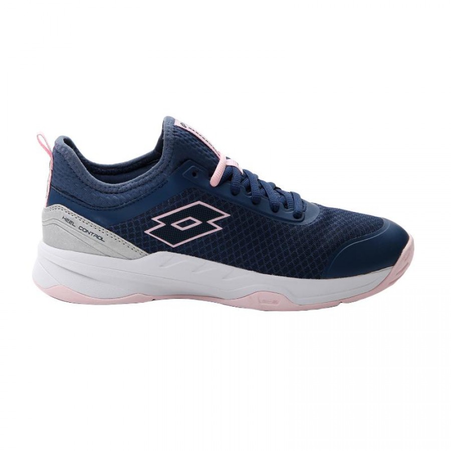 Sneakers Lotto Mirage 500 II Blu Denim Rosa Grigio Metallo Donna  Offerta + Economico