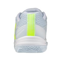 Mizuno Break Shot 5 Scarpe da donna Clay Light Blue Bianco Fluor