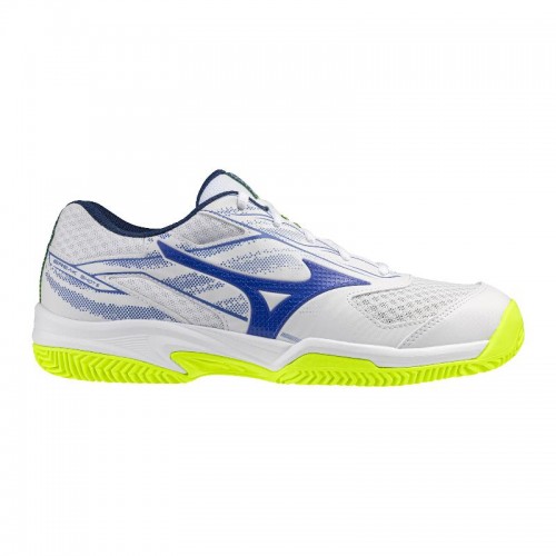 Mizuno Break Shot 5 Tênis Clay White Blue