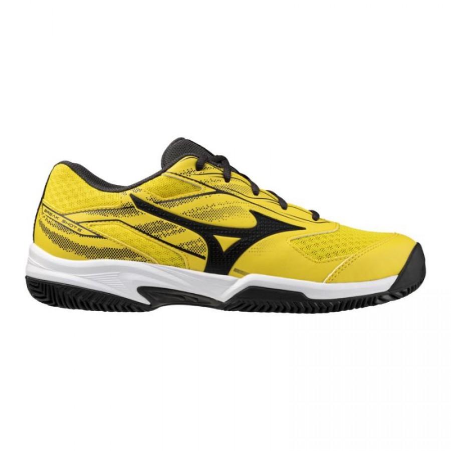 Mizuno Break Shot 5 Padel Jaune Noir Baskets  Offre - Pas cher