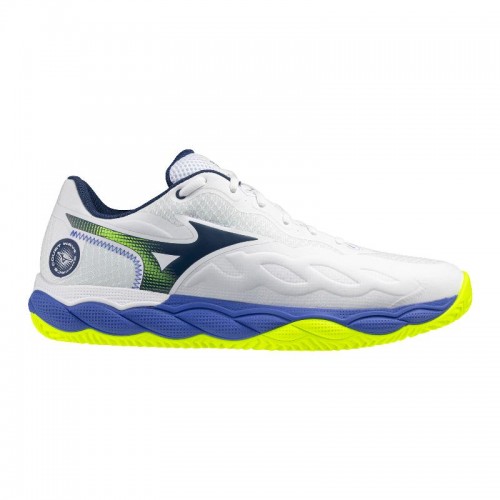 Zapatillas Mizuno Wave Enforcing Court Clay Blanco Azul
