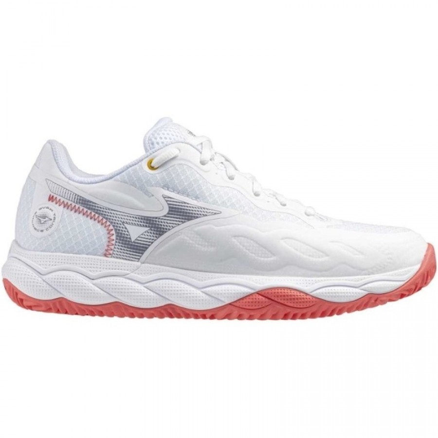 Zapatillas Mizuno Onda Applicare Corte Argilla Blanco Azul Coral Mujer  Offerta + Economico