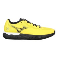Mizuno Wave Enforce Court Padel Yellow Black Sneakers  Offer + Cheap