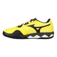 Baskets Mizuno Wave Enforce Tour 2 Padel Jaune Noir  Offre - Pas cher