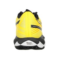 Baskets Mizuno Wave Enforce Tour 2 Padel Jaune Noir  Offre - Pas cher