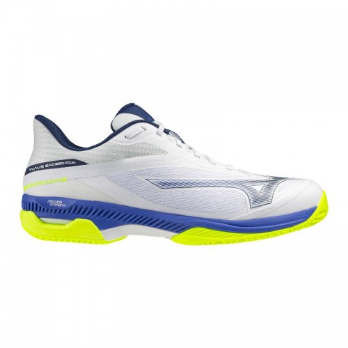 Tênis Mizuno Wave Exceed Court Clay White Blue