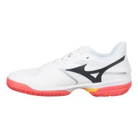 Zapatillas Mizuno Wave Exceed Court Clay Blanco Coral Mujer  Offer + Cheap