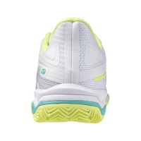 Mizuno Wave Exceed Light 2 Clay White Black Lime Women''s Sneakers  Offer + Cheap