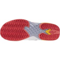 Mizuno Wave Exceed Tour 6 Clay Branco Coral Cinza Tênis Feminino  Oferta + Barato