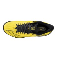 Baskets Mizuno Wave Exceed Tour 6 Padel Jaune Noir  Offre - Pas cher
