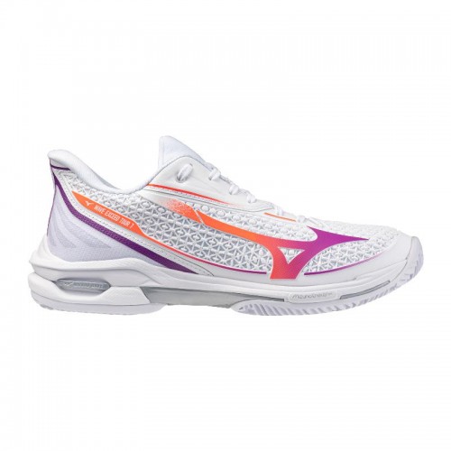 Zapatillas de Padel Mizuno Wave Exceed Tour 7 Clay Blanco Mujer
