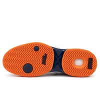 Baskets Munich Atomik 49 Blanches Orange