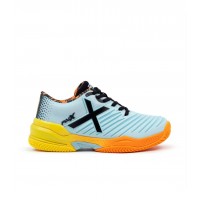 Munich Padx 58 Padel Sneakers Gris Orange Femme  Offre - Pas cher
