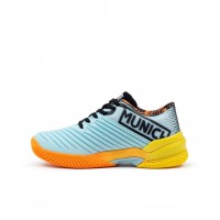 Munich Padx 58 Padel Sneakers Gris Orange Femme  Offre - Pas cher