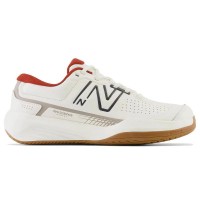 New Balance 696V5 Branco Vermelho Ténis  Oferta + Barato
